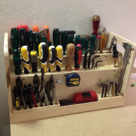 finished tool caddy 